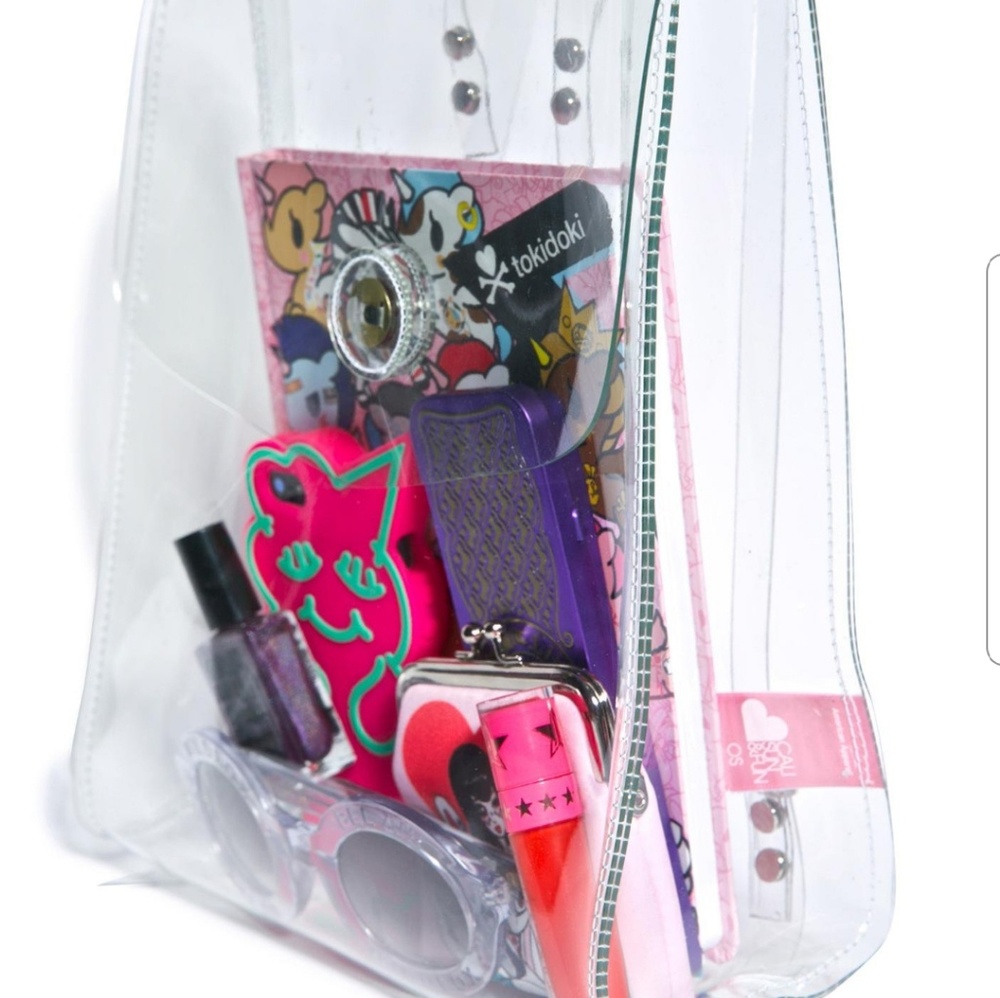 American Apparel Clear Backpack